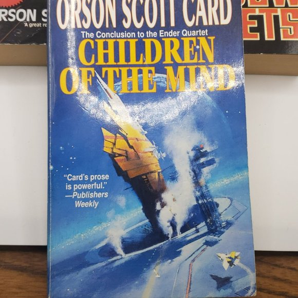 Lot of 3 ORSON SCOTT CARD Paperback Books Children of The Mind, Speaker For The - Picture 6 of 6
